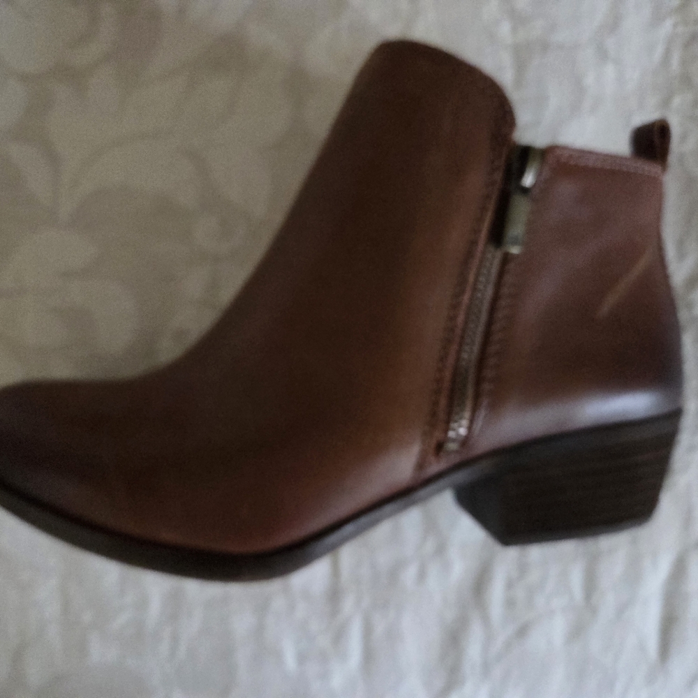 Lucky Brand Women's Basel Ankle Bootie, TOFFEE Color.  Never Worn